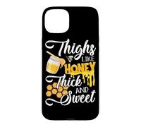 Carcasa para iPhone 15 Plus Thighs Like Honey Thick and Sweet - Sexy Sassy Gym Workout