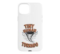 Carcasa para iPhone 15 Plus Tiny Human Tornado Parent Life Funny Toddler Boy