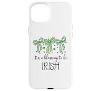 Carcasa para iPhone 15 Plus Tis a Blessing to be Irish Blessings St Patricks Lucky Women