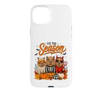 Carcasa para iPhone 15 Plus Tis The Season Halloween Capybara Pumpkin Costume