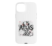 Carcasa para iPhone 15 Plus Titán Griego Antiguo Atlas Mito Mundo Cósmico
