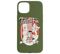 Carcasa para iPhone 15 Plus Tom and Jerry Twice The Fun