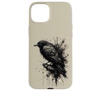 Carcasa para iPhone 15 Plus Tormenta de Tinta Cuervo Silencio Antes de la Caw