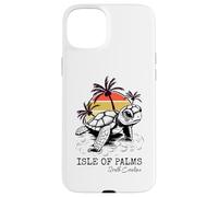 Carcasa para iPhone 15 Plus Tortuga Boba Retro de Isle of Palms Sea Turtle Preservation, Carolina del Sur
