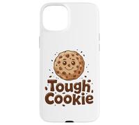 Carcasa para iPhone 15 Plus Tough Cookie con chispas de Chocolate Kawaii horneando Mom Life