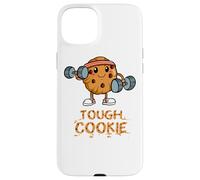 Carcasa para iPhone 15 Plus Tough Cookie Fitness Brownie Entrenamiento Chocolate Muscle