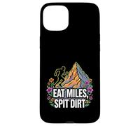 Carcasa para iPhone 15 Plus Trail Runner Eat Miles Spit Dirt Mountain