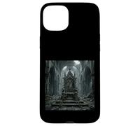 Carcasa para iPhone 15 Plus Trono Gótico Arruinado Fantasía Oscuro Diseño Catedral