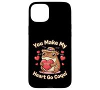 Carcasa para iPhone 15 Plus Tú Haces Que mi corazón se Vaya, Coqui, Linda Cita de Amor Boricua y Coqui