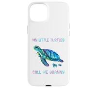Carcasa para iPhone 15 Plus Turtle Watercolor Sea Ocean My Turtles Call Me Granny