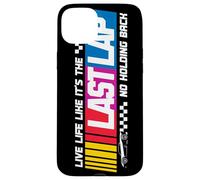 Carcasa para iPhone 15 Plus Última Vuelta: Coches de Carreras, Deportes de Motor, Carreras, Amantes de la Velocidad