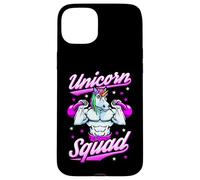 Carcasa para iPhone 15 Plus Unicorn Squad - Pesas Rusas mágicas para Gimnasio
