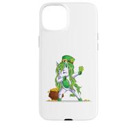 Carcasa para iPhone 15 Plus Unicornio del Día de San Paticks
