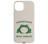 Carcasa para iPhone 15 Plus Unimpressed Since Tadpole Funny Frog Silly Graphic