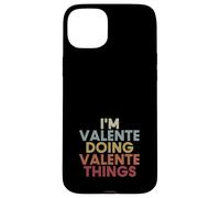 Carcasa para iPhone 15 Plus Valente Name Valente Personalized Name First Given