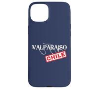 Carcasa para iPhone 15 Plus Valparaiso Chile Arte Vintage - Recuerdo de Viaje Sudamérica