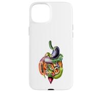 Carcasa para iPhone 15 Plus Vegetariano Vegano Comer Saludable