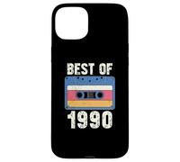 Carcasa para iPhone 15 Plus Vintage 1990's Kid Retro Era Born In The 1990 Cassette