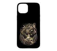 Carcasa para iPhone 15 Plus Vintage French Bulldog Cosmic Night Sky Dog Lover