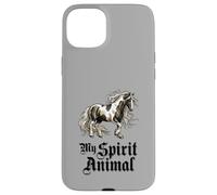 Carcasa para iPhone 15 Plus Vintage Horse My Spirit Animal Equestrian