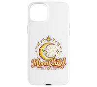 Carcasa para iPhone 15 Plus Vintage Moon Child Celestial Stars Diseño místico