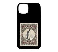 Carcasa para iPhone 15 Plus Vintage Penguin Antarctic Wildlife