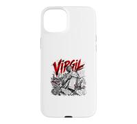 Carcasa para iPhone 15 Plus Virgilio Romano Poeta Eneida Latina Clásico Épico