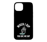 Carcasa para iPhone 15 Plus When I Dip You Dip We Dip Funny Housekeeper Mopa