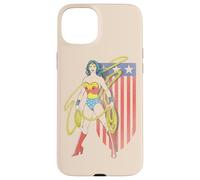 Carcasa para iPhone 15 Plus Wonder Woman USA Banner