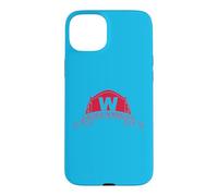 Carcasa para iPhone 15 Plus Wrigleyville Chicago Travel Souvenir Barrio Illinois