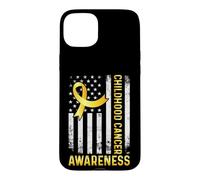 Carcasa para iPhone 15 Plus Yellow Childhood Cancer Awareness For Men Women Kids tee