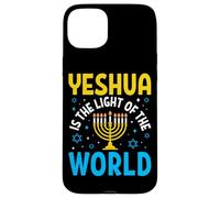 Carcasa para iPhone 15 Plus Yeshúa es la luz del Mundo