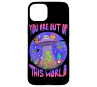 Carcasa para iPhone 15 Plus You Are Cosmic Alien UFO Diseño Gráfico