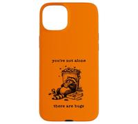 Carcasa para iPhone 15 Plus You Are Not Alone, Divertida Broma de Mapache Vintage de los 90, Retro