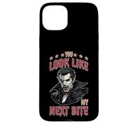 Carcasa para iPhone 15 Plus You Look Like My Next Bite Vampire Flirt Party -