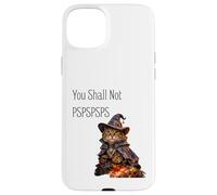 Carcasa para iPhone 15 Plus You Shall Not PSPSPSPS, Lindo Gato en Disfraz de Mago