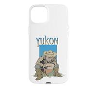 Carcasa para iPhone 15 Plus Yukon Gold Prospector recorre Dawson City