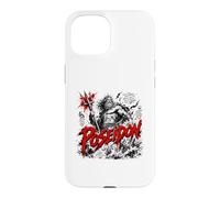 Carcasa para iPhone 15 Poseidón Dios del Mar Antiguo Grecia Mitología Furia