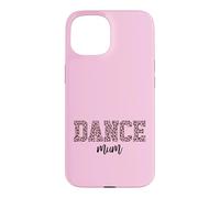 Carcasa para iPhone 15 Práctica de Baile con Estampado de Leopardo para Madre de Bailarina