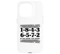 Carcasa para iPhone 15 Pro 1-8-4-3-6-5-7-2 Si Sabe Que Sabe Que está disparando Orden V8 Engine