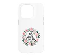 Carcasa para iPhone 15 Pro 105 Years Loved Women Men 105 Years Old Cool 105th Birthday
