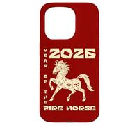 Carcasa para iPhone 15 Pro 2026 Lunar Chinese New Year Fire Horse