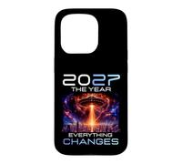 Carcasa para iPhone 15 Pro 2027 The Year Everything Changes First Contact Alien UFO