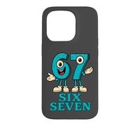 Carcasa para iPhone 15 Pro 67 Six Seven 6-7 - Meme de Juegos de Argot Italiano Divertido Brainrot