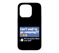 Carcasa para iPhone 15 Pro 942 A los Mosquitos Les gustó tu publicación Mosquito Meme Funny Camping