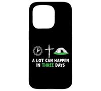 Carcasa para iPhone 15 Pro A Lot Can Happen In 3 Days Easter Day Jesus Cross Christian