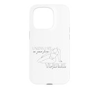 Carcasa para iPhone 15 Pro A Menos Que me Siento en tu Cara, mi Peso no es tu Negocio Nadar