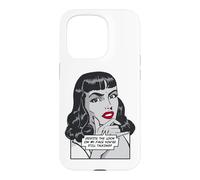 Carcasa para iPhone 15 Pro A Pesar de la Mirada en mi Cara, todavía estás Hablando de Arte Pop