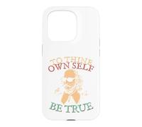 Carcasa para iPhone 15 Pro A tu Propio yo sé Verdadero. Shakespeare en Gafas de Sol Hamlet