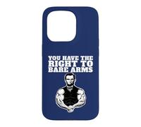 Carcasa para iPhone 15 Pro Abraham Lincoln Bare Arms Tienes Derecho a Las Armas Desnudas